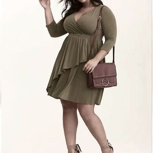 Torrid Soft Draped Dress